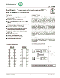 Click here to download CAT5411WI-10-T1 Datasheet