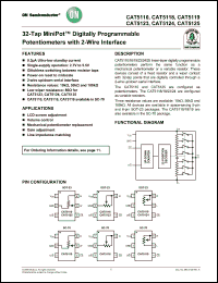 Click here to download CAT5118TBI-00-GT3 Datasheet