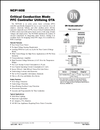 Click here to download NCP1608BDR2G Datasheet