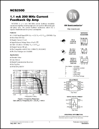 Click here to download NCS2500DR2G Datasheet