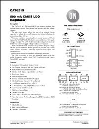 Click here to download CAT6219 Datasheet