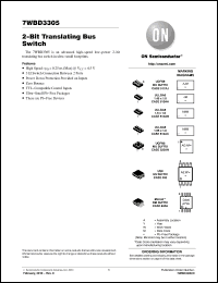 Click here to download 7WBD3305AMUTCG Datasheet