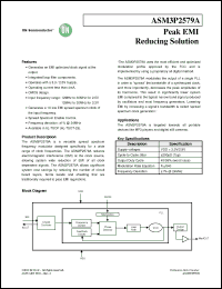 Click here to download ASM3I2579AF-06OR Datasheet