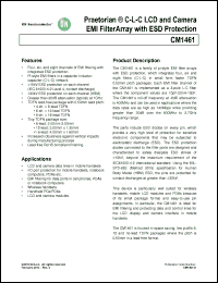 Click here to download CM1461-04DE Datasheet