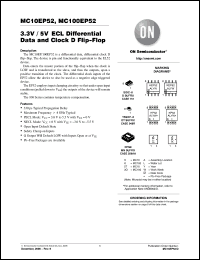 Click here to download MC100EP52MNR4 Datasheet