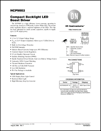 Click here to download NCP9003SNT1G Datasheet