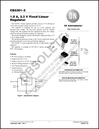 Click here to download CS5201-3 Datasheet