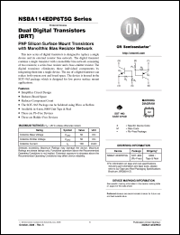 Click here to download NSBA143ZDP6T5G Datasheet