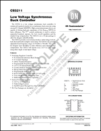 Click here to download CS5211EDR14G Datasheet