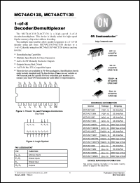 Click here to download MC74ACT138NAWLYYWW Datasheet