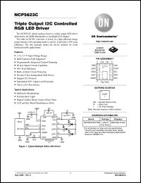 Click here to download NCP5623CMUTBG Datasheet