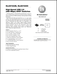 Click here to download NLAS7222BMUTBG Datasheet