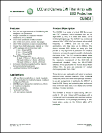 Click here to download CM1631-08DE Datasheet