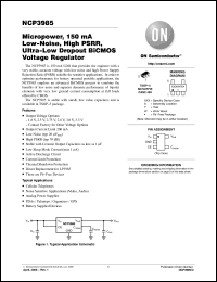 Click here to download NCP3985SN33T1G Datasheet