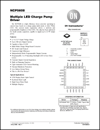 Click here to download NCP5608MTR2G Datasheet