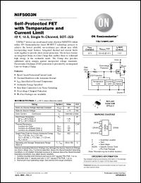 Click here to download NIF5003N Datasheet