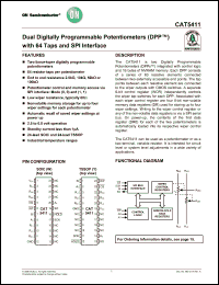 Click here to download CAT5411YI-50 Datasheet