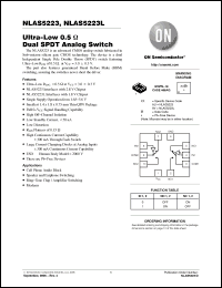 Click here to download NLAS5223_06 Datasheet