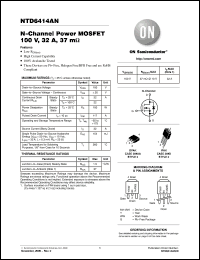 Click here to download NTD6414ANT4G Datasheet