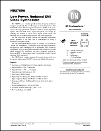 Click here to download NB2760ASNR2G Datasheet