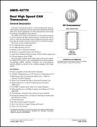 Click here to download AMIS42770ICAW1G Datasheet