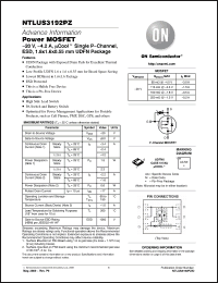 Click here to download NTLUS3192PZTBG Datasheet