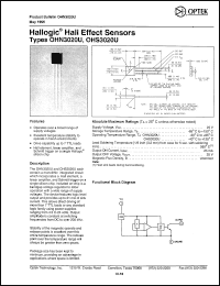 Click here to download OHS3020U Datasheet