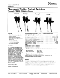 Click here to download OPB491L51 Datasheet