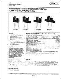 Click here to download OPB470P55 Datasheet