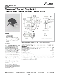 Click here to download OPB695B Datasheet