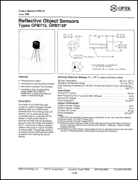 Click here to download OPB710 Datasheet