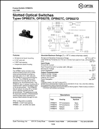 Click here to download OPB827A Datasheet