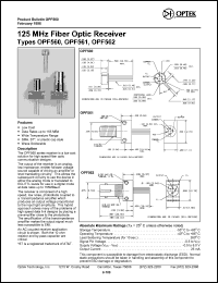 Click here to download OPF562 Datasheet