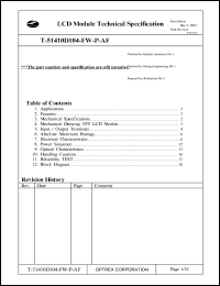 Click here to download T-51410D104-FW-P-AF Datasheet