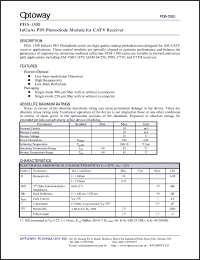 Click here to download PDA-1300Z-VSA Datasheet