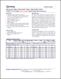 Click here to download TRS-52120-CXX0G Datasheet