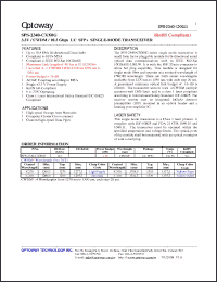 Click here to download SPS-2340-CXX0G Datasheet