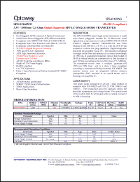 Click here to download SPS-93160WG Datasheet