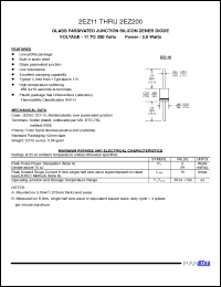 Click here to download 2EZ180 Datasheet