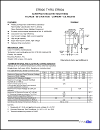 Click here to download ER800 Datasheet