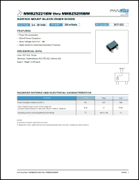 Click here to download MMBZ5231BW Datasheet