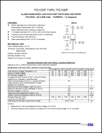 Click here to download PG158R Datasheet