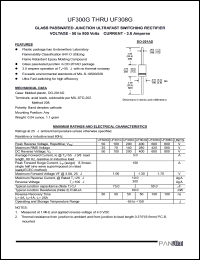 Click here to download UF304G Datasheet