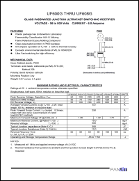 Click here to download UF600G Datasheet