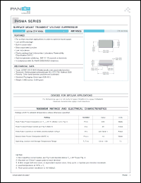 Click here to download P4SMA200CA Datasheet