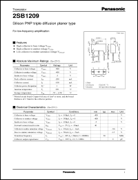 Click here to download 2SB1209 Datasheet