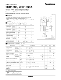 Click here to download 2SB1393A Datasheet