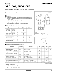 Click here to download 2SD1205A Datasheet