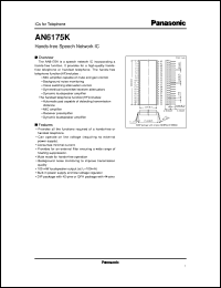 Click here to download AN6175K Datasheet