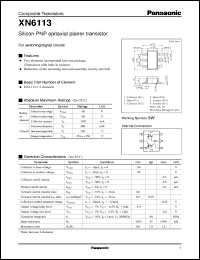 Click here to download XN06113 Datasheet